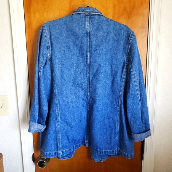 VTG CRAZY HORSE denim jeans jacket - Picture 4 of 6